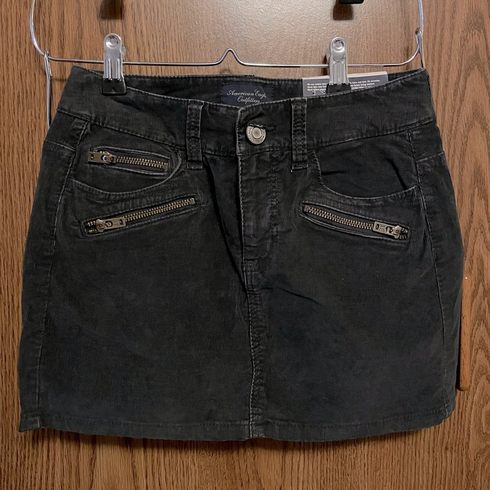 AE Denim Short Skirt